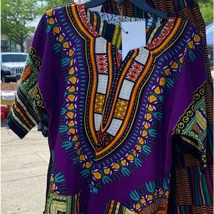 Classic “Dashiki” African garment